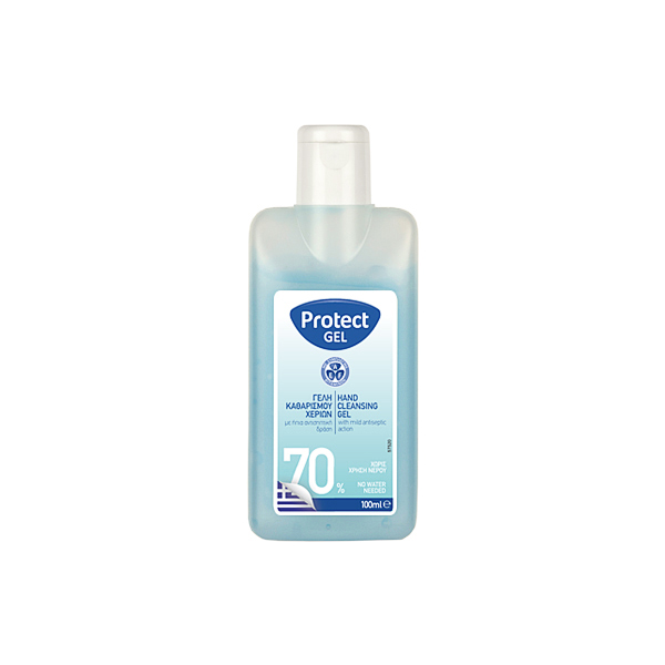 Protect Αλκοολούχο Αντισηπτικό Gel 70% 100ml