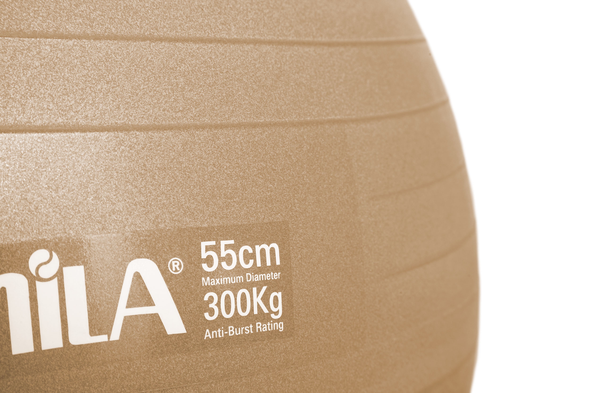 Amila Gymball 55cm Μπάλα Γυμναστικής Χρυσή - Image 2