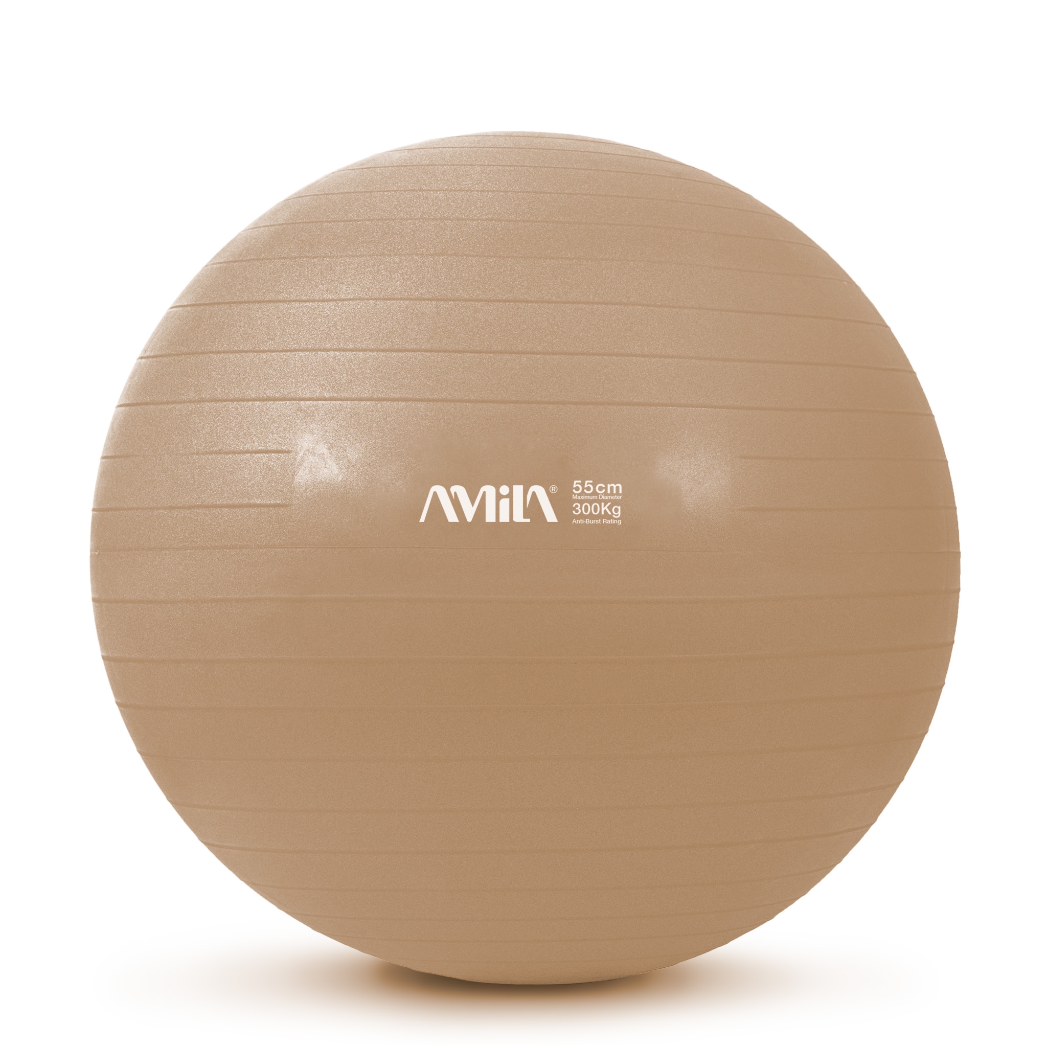 Amila Gymball 55cm Μπάλα Γυμναστικής Χρυσή