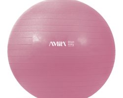 Amila Gymball 65cm Μπάλα Γυμναστικής Ροζ