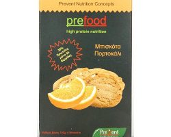 Prevent Prefood Μπισκότα Πορτοκάλι