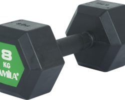 Amila Αλτήρας Εξάγωνος Original Rubber H 8Kg