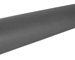 Amila Κύλινδρος Ισορροπίας Foam Roller Pro 15x90cm Μαύρο