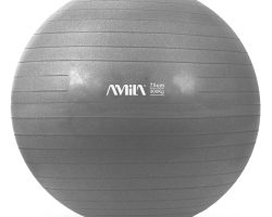 Amila Gymball 75cm Μπάλα Γυμναστικής Γκρι