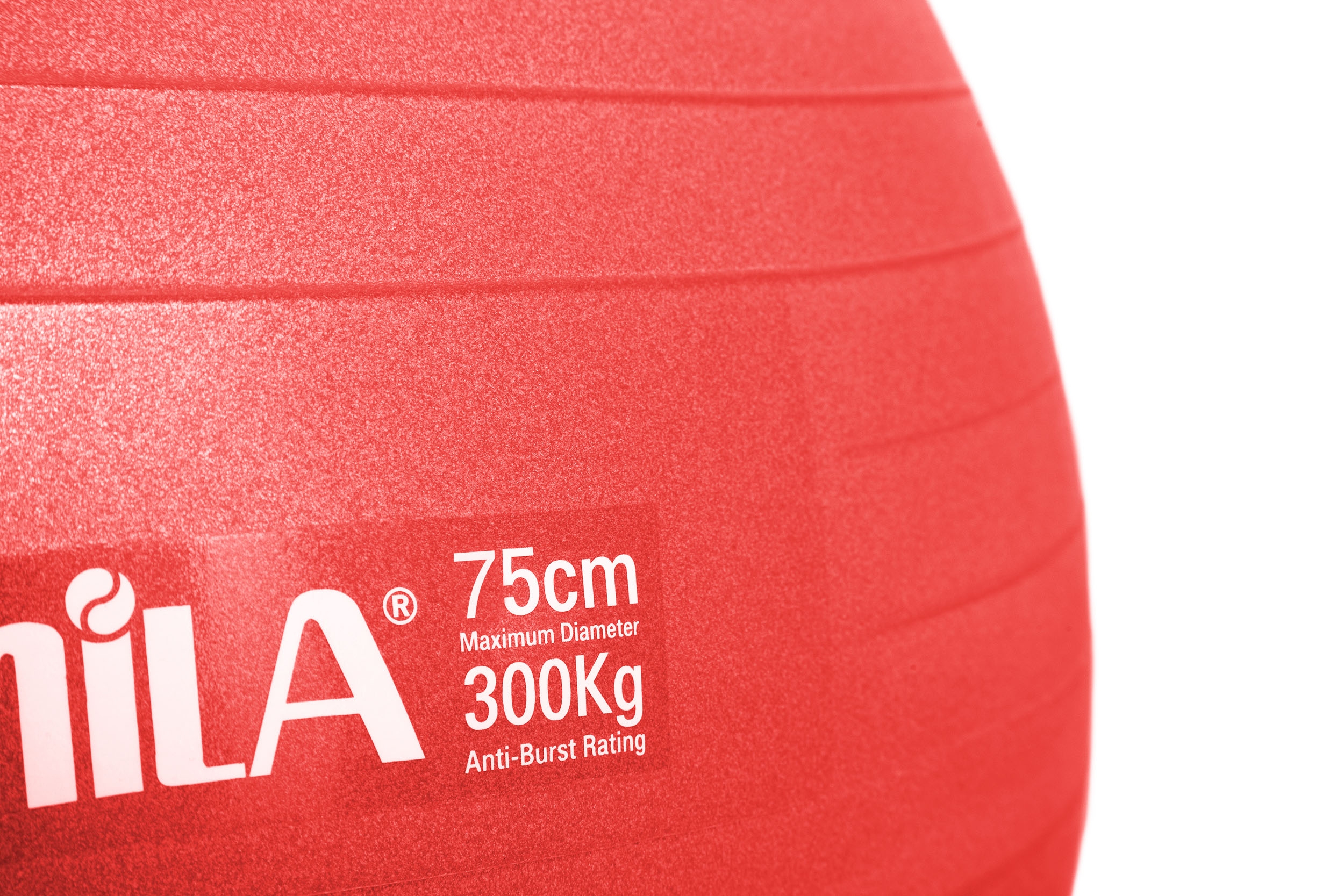 Amila Gymball 75cm Μπάλα Γυμναστικής Κόκκινη - Image 2