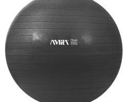 Amila Gymball 75cm Μπάλα Γυμναστικής Μαύρη