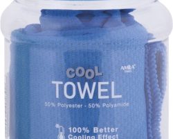 Amila Πετσέτα Cool Towel Μπλε