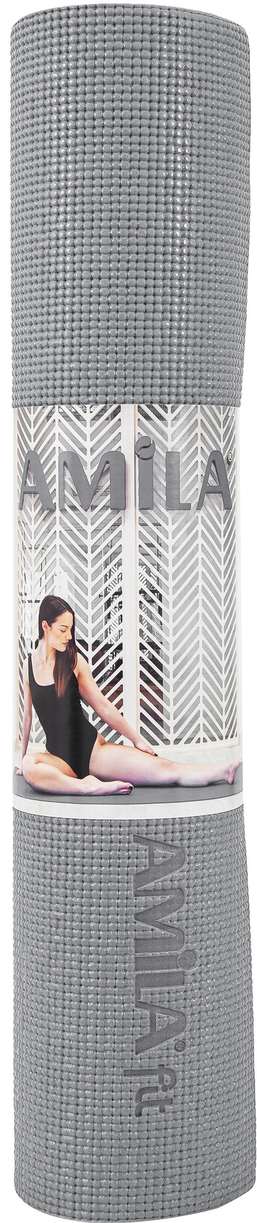 Amila Στρώμα Yoga 4mm Ανθρακί - Image 5