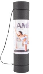 Amila Στρώμα Yoga 8mm TPE Μαύρο/Γκρι - Image 5